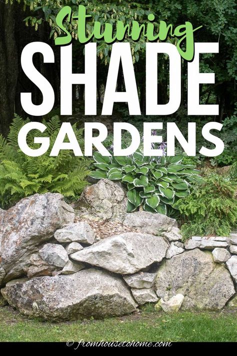 Whether you are gardening in a small space, a large backyard or even a side yard, creating a beautiful shade garden design is possible. Find some shade garden ideas and inspiration that will help you build the shade garden design of your dreams. Shade Landscaping, Shade Garden Design, Patio Grande, Small Front Yard, Front Garden Design, Garden Design Layout, Shade Flowers, Shade Perennials, Longwood Gardens