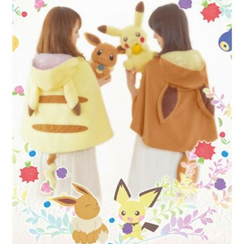 Eevee Outfit, Pokémon Clothes, Pokemon Sewing, Pokemon Outfits, Kirby Pokemon, Kawaii Pikachu, Pikachu Hoodie, Kawaii Pokemon, Pokemon Hoodie