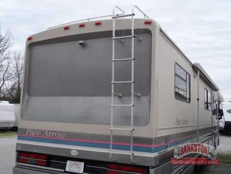 Used 1991 Fleetwood RV Pace Arrow 35V Motor Home Class A - Diesel at Bankston Motor Homes | Ardmore, TN | #204573 Pace Arrow Motorhome Remodel, 3 Way Rv Refrigerator, Fleetwood Rv, Dynamax Rv Motorhome, Rv 2006 Movie, Diesel Pusher Motorhome, Motor Home, Motor Homes, Motorhome