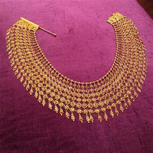 Guluband Necklace, Gem Palace, Stylish Lady, Gold Necklace Indian Bridal Jewelry, Jewelry Set Design, Wedding Jewellery Collection, Indian Jewelry Sets, Antique Gold Jewelry, Gold Jewelry Simple