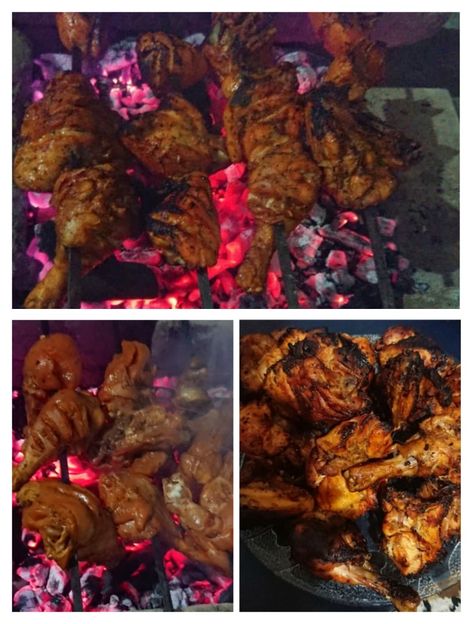 Bar B Q #chicken 🐔 #mazedar# zabardast#tasty# Bar B Q Chicken, Bbq At Home, Home Chicken, Chicken Bbq, Bar B Q, Bbq Chicken, Food Diary, Family Dinner, Chicken Wings