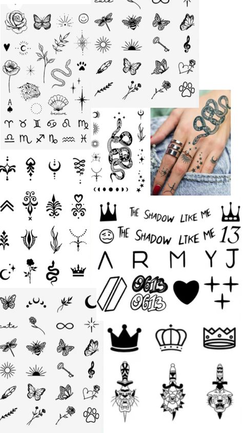 Finger and hand tattoos Mrs Tattoo Finger, Tattoo Charm Bracelet Wrist, Thumb Finger Tattoo, Finger Tattoos Edgy, Trigger Finger Tattoo, Ladies Finger Tattoos, Planet Finger Tattoo, Small Side Hand Tattoos For Women, Hand Line Tattoo