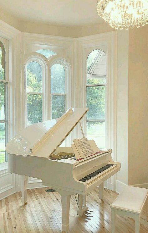 Grand Piano, House Projects, Married Couple, To Tell, Piano, Living Room, White