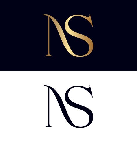 N S Logo Design, Sn Monogram Logo, Ns Logo Design, Ns Logo, N Logo Design, Modern Branding Design, Education Logo Design, Vector Animation, Floral Logo Design