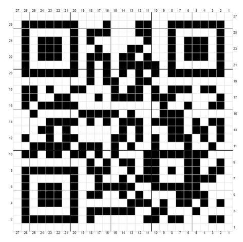 A QR for Rick Astley's Never Gonna Give You Up on YouTube. Funny Pixel Art, Crochet Grid Patterns, Rick Roll, Stitch Fiddle, Flower Snowflake, Cross Stitch Pattern Maker, Graph Crochet, Easy Pixel Art, Pixel Art Templates