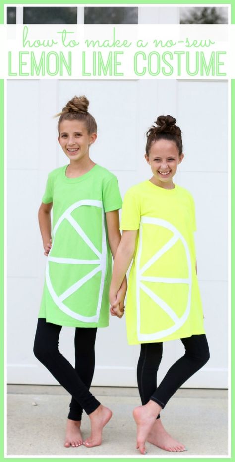 Lime Costume, Simple Halloween Costumes, Sister Costumes, Halloween Costumes For 3, Costumes For Teens, Easy Costumes, Bee Crafts, Halloween Costumes For Teens, Easy Halloween Costumes