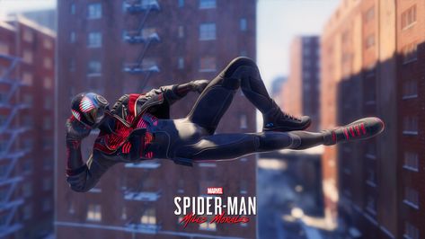 Miles Spiderman, Image Spiderman, Spiderman Suits, Spaider Man, Ultimate Spider Man, Spiderman Ps4, Miles Morales Spiderman, Black Spiderman, Spiderman Spider