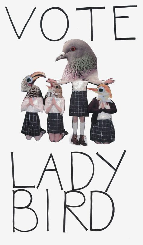 Lady Bird Poster, Movie Nerd, Dorm Posters, Bird Poster, Movie Poster Wall, Lady Bird, Bedroom Posters, A4 Poster, Love Movie