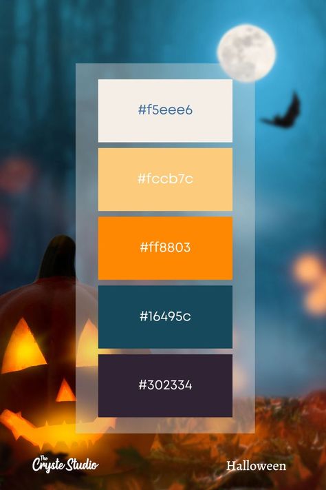 October Palette, Poison Color Palette, Halloween Color Combinations, Halloween Pallet, Halloween Hex Codes, Halloween Colors Palette, Halloween Color, Vintage Halloween Color Palette, Modern Halloween Color Palette