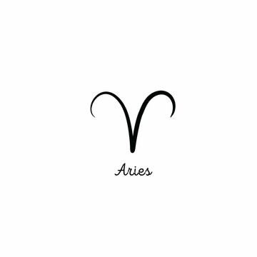 Aries Symbol, Sisters Tattoo, Aries Tattoo, Aries Sign, Symbol Tattoos, Zodiac Symbols, Aries Zodiac, Tattoo Stencils, Cute Art