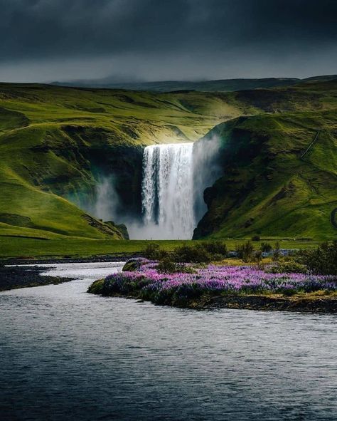 Matt Berthou Iceland Pictures, Iceland Island, Land Of Fire And Ice, Seljalandsfoss Waterfall, Skogafoss Waterfall, Wild Camp, Travel Iceland, Beautiful Scenery Pictures, Scenery Pictures