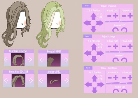 Gacha Ponytail, Gacha Nebula Hair Ideas, Gacha Hacks, Gacha Hair, Gacha Nox, Artistic Wallpaper, Club Hairstyles, Hair Idea, Gacha Stuff