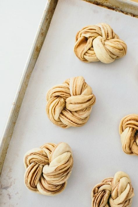 Braided Knots, Vanilla Bean Blog, Sarah Kieffer, Bread Bun, Sweet Roll, Sweet Bread, Bread And Pastries, Pumpkin Recipes, Homemade Bread