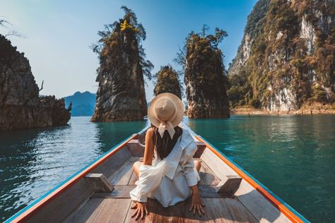 Khao Sok National Park – National Park Field Guide Longtail Boat, Khao Sok National Park, Carlsbad Caverns, Hot And Humid, Animal Species, Arches National Park, Field Guide, National Forest, Tour Guide