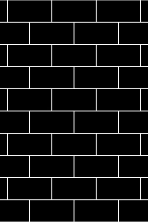 Black Brick Wallpaper, Black Brick, Brick Wallpaper, Brick Design, Background Patterns, Background Images, On Demand, Print On Demand, Tile Floor