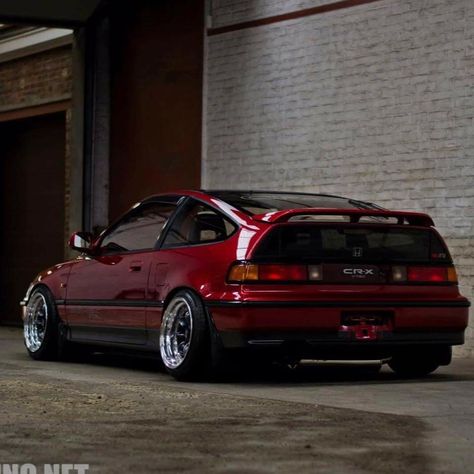 90s Honda, Crx Honda, Crx Si, Acura Cars, Car Deco, Honda Crx, Honda Civic Hatchback, Civic Hatchback, Fotografi Vintage