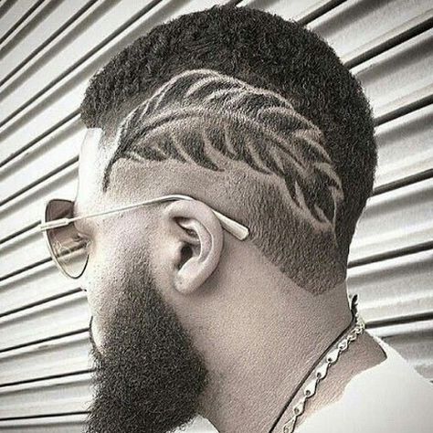 Sick design Hair Tattoo Designs, Black Haircut Styles, Haircut Designs For Men, Hair Designs For Men, Cool Hair Designs, Shaved Hair Designs, Taper Fade Haircut, Black Men Haircuts, Haircut Designs