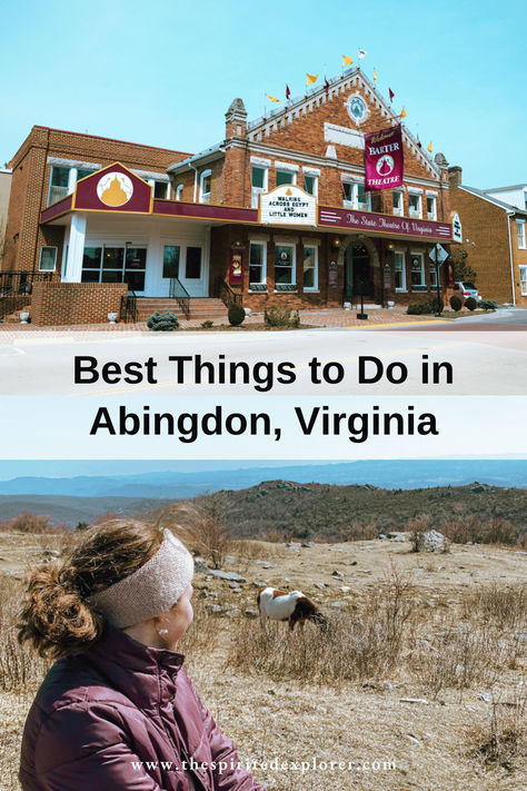 Explore Virginia's most charming small town as well as the nearby Blue Ridge Mountains with this essential guide to Abingdon, VA. Best Places To Visit In Virginia, Places To Travel In Virginia, Arlington Virginia Things To Do In, Must See Places In Virginia, Abingdon Virginia, Explore Travel, Blue Ridge Mountains, Wonderful Things, Blue Ridge