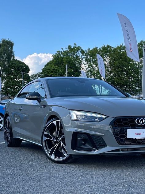 We’ve got a stunning Approved Used Audi A5 Coupe Edition 1 finished in the very stylish Quantum Grey in stock🤩 A5 Coupe, Audi A5 Coupe, Audi A5 Sportback, A5 Sportback, Audi Cars, Audi A5, Audi Tt, Dream Cars, Audi