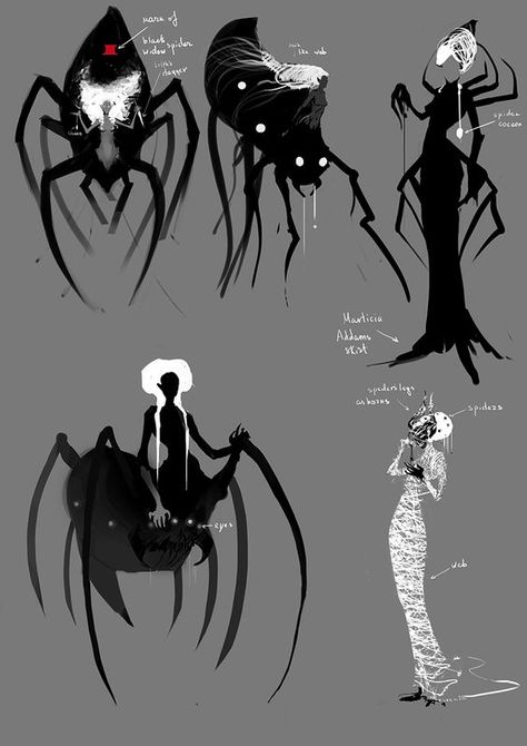 Spider Character, Spider Oc, Spider Lady, Spider Witch, Spider Queen, Pet Spider, Spider Art, Dark Artwork, Monster Concept Art