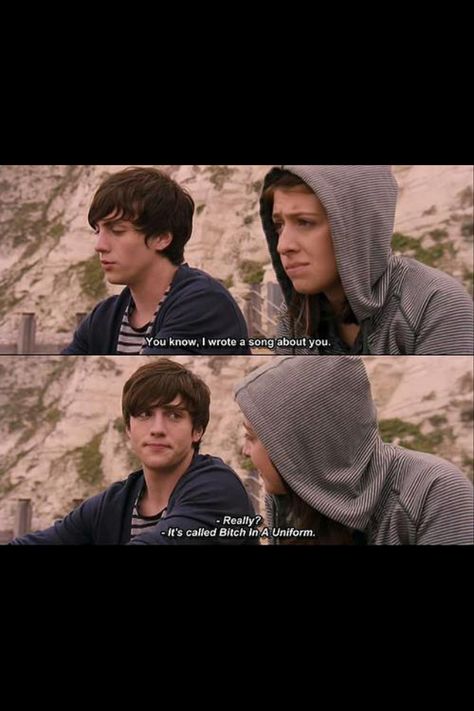 Favorite part. Angus Thongs And Perfect Snogging, Quotes Literature, Teen Movies, Chick Flicks, Movie Lines, Film Quotes, Tv Show Quotes, Tv Quotes, About Time Movie