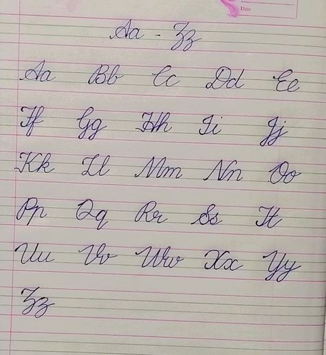 Cursive Writing A To Z In Four Line, cursive writing a to z capital and small letters , step by step cursive writing a to z capital and small letters, Cursive Handwriting, cursive writing a to z, english writing a to z, four line cursive writing a to z capital and small letters, YouTube easy CURSIVE writing A to Z Aa - Zz Cursive Handwriting Uppercase, Uppercase Cursive Alphabet, A To Z In Calligraphy, Small Cursive Handwriting, How To Write Cursive Step By Step, How To Write In Cursive Calligraphy, Easy Cursive Handwriting, Z In Cursive, How To Write In Cursive