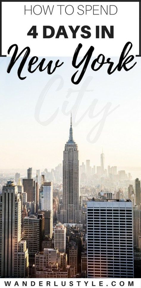 4 Days In New York, New York City Itinerary, Nyc Vacation, New York City Vacation, Voyage New York, New York Winter, Winter City, Usa Cities, New York Travel Guide