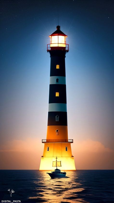 Lighthouse At Night, Lighthouse Clipart, Lighthouse Inspiration, Lighthouse Drawing, Church Design Architecture, Famous Lighthouses, Lighthouse Lighting, Lighthouses Photography, Singapore Photos