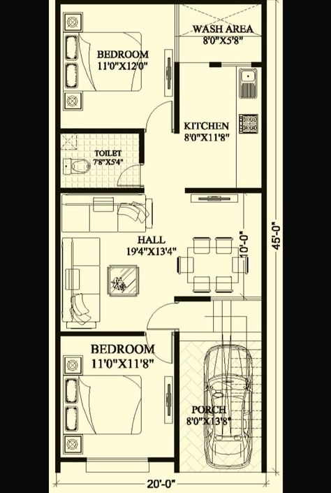 टीवी यूनिट डिजाइन, 20 50 House Plan, टीवी यूनिट, 20x30 House Plans, West Facing House, 20x40 House Plans, Vastu House, 2bhk House Plan, Bungalow Floor Plans