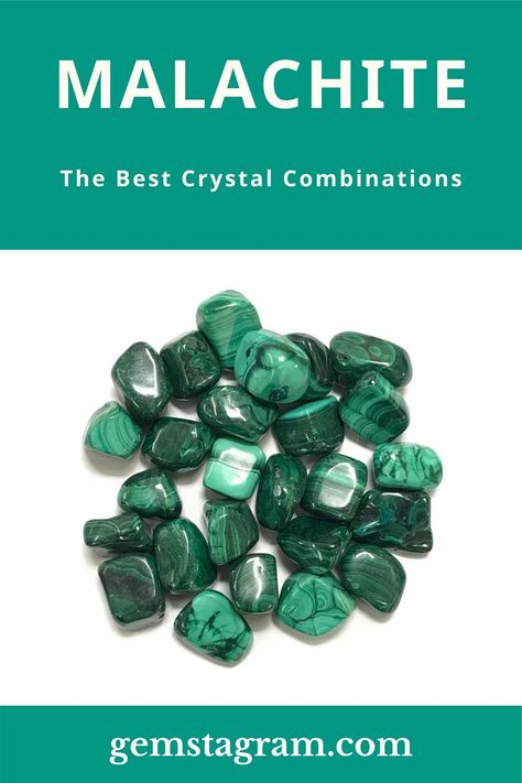 Malachite Crystal Combinations, Malachite Crystal Meaning, Crystals Malachite, Crystal Combinations, Gemstone Properties, Money Magic, Herbal Magic, Ancient Knowledge, Crystal Meanings