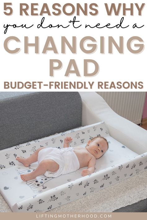 A changing pad or changing table almost always makes it on every baby registry list. As a first-time mom, I added just about everything to my baby registry including a changing pad. In this blog post, I'm going to go over why you actually don't need a changing pad or changing table. Changing Pad Alternative, Diy Changing Station, Diy Changing Table Topper, Changing Table Alternative, Best Changing Pad, Changing Pad On Dresser, Diy Baby Changing Table, Diy Changing Pad, Folding Changing Table