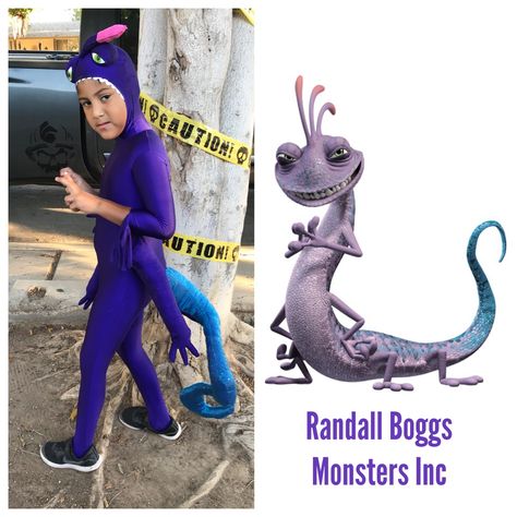 Randal Monsters Inc Costume, Diy Randall Costume Monsters Inc, Sully Running Costume, Randall Monsters Inc Costume, Randall Costume Monsters Inc, Randel From Monsters Inc, Monster Inc Group Costumes, Monsters Inc Cda Costume, Monster Costume Diy