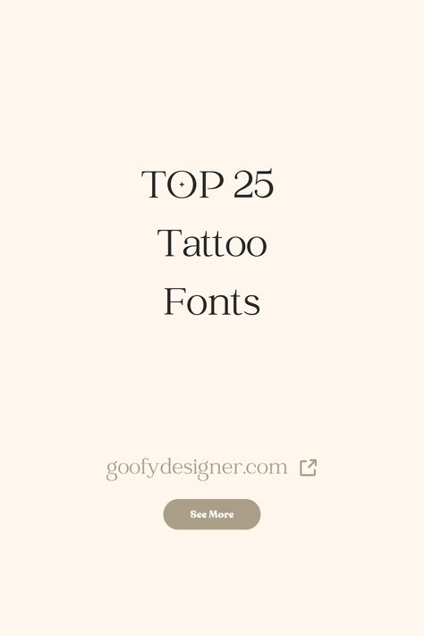 Find out the best fonts for tattoos out there. Check out my article where you’ll find amazing font inspiration for fonts for tattoos. #fonts #fontideas #fontinspiration #bestfonts #fontsfortattos Tattoo Wording Fonts, Tattoo Fonts Aesthetic, Tattoo Fonts Canva, Font Tattoos Ideas, Tattoo Fonts Print, Fonts For Date Tattoos, Good Fonts For Tattoos, Fonts For Tattoos For Women Lettering, Different Fonts For Tattoos Lettering