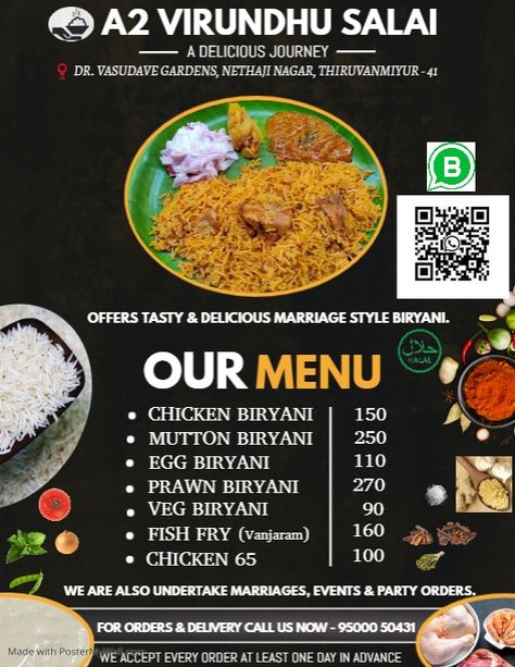 Copy of Restaurant flyers,food flyers,Biryani Restaurant Flyers, Food Truck Menu, Veg Biryani, Restaurant Flyer, Food Menu Design, Resume Design Template, Fried Fish, Resume Design, Biryani