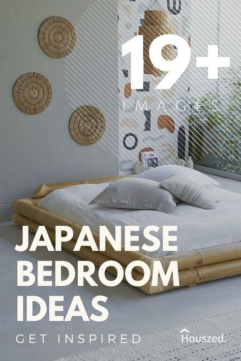 Get inspired with our Japanese Bedroom Ideas. Our images showcase the best bedroom styles from Japan, taking your style ideas to the next level ...Trust Houszed. #japanesebedroomideas #japanesebedroominteriordesign #japanesebedroominterior #japanbedroomideas #japanesebedroom #japanesebedroomideaszen #japanesebedroomideasmodern Apartment Decorating Japanese, Modern Japanese Inspired Bedroom, Japan Minimalist Bedroom, Japanese Bedroom Decor Ideas, Japanese Style Bedroom Ideas, Asian Minimalist Bedroom, Japanese Style Room Bedroom Designs, Japanese Room Inspiration, Japan Bedroom Japanese Style