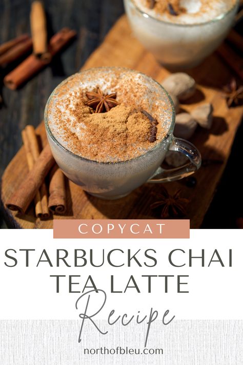 Chai Tea Syrup Recipe, Chia Latte Recipe, Tazo Chai Tea Latte Recipe, Vanilla Chai Latte Recipe, Starbucks Chai Latte, Chia Tea Latte Recipe, Starbucks Chai Tea Latte Recipe, Starbucks Chai Tea, Hot Chai Tea