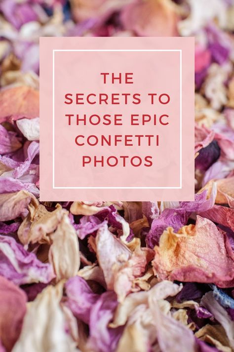 Petal Confetti Wedding Photo, Confetti Shots Wedding Photography, Confetti Holder Ideas, Dried Flower Confetti Wedding Photo, Confetti Picture Ideas, Flower Confetti Wedding Pictures, Dried Flower Confetti Wedding, Confetti Toss Wedding, Diy Flower Confetti