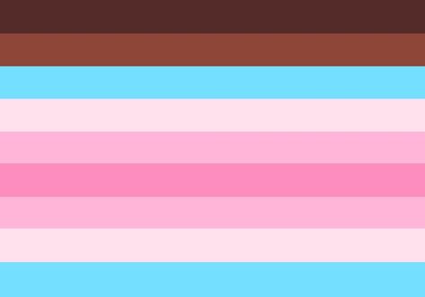 Trans Feminine Flag, Transfem Flag, Black Pfp, Bi Flag, Trans Flag, Gay Rights, Lgbtq Flags, Lgbt Flag, Brown Girl