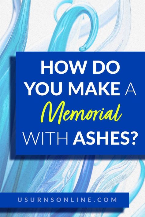 memorial ideas with cremated ashes - pin it image Cremation Ashes Ideas, Companion Urns, Memorial Jewelry Ashes, Memorial Ideas, Memorial Signs, Cremation Ashes, Human Ashes, Estate Planning, Memorial Service