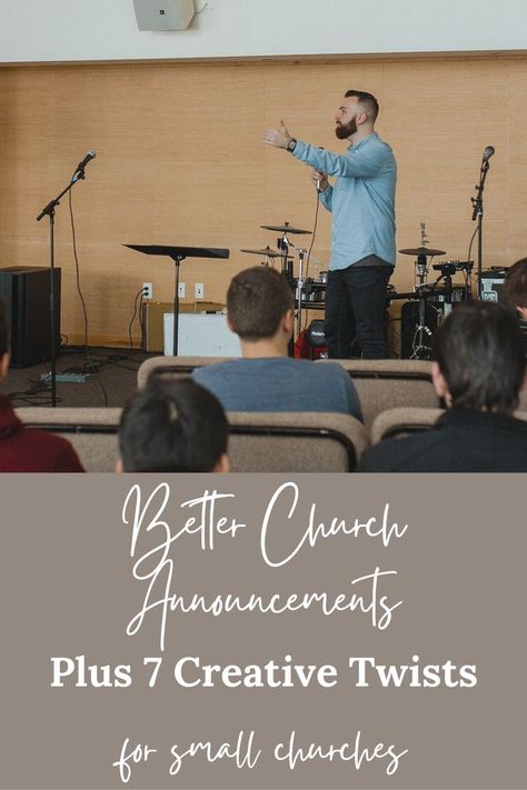 Worship Pastor Office, Church Events Ideas, Church Marketing Ideas, Worship Meaning, Church Announcements, Womens Ministry Events, Church Leadership, Church Outreach, Worship Ideas