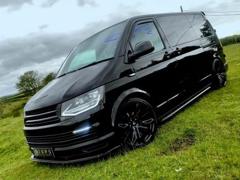 Vw Transporter Sportline, T5 Tuning, Dog Van, Vw Transporter Camper, Vw Transporter Van, Vw Camper Conversions, Vw Wheels, Vw Modified, Caddy Van