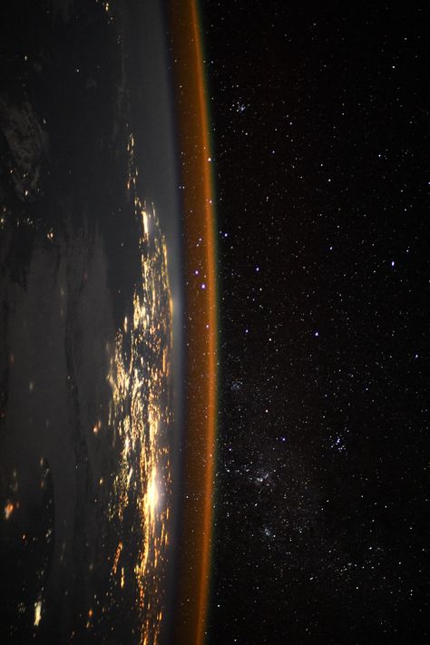 Earth At Night, Science Stories, Earth Photos, Space Photography, Earth Surface, Night Pictures, Photo Caption, Carl Sagan, International Space Station