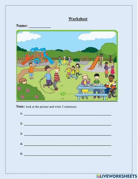 Picture Description For Grade 3, Look At The Picture And Write Sentences, Picture Composition For Grade 4 English, Picture Description For Class 2, Picture Comprehension For Class 1, Picture Composition Class 1, Picture Description Worksheets, Chicken Anatomy, Picture Story Writing