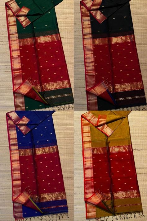 Latest Maheshwari Cotton Silk Sarees to order whatsapp 8897195985 Siri Designers, Cotton Sarees Handloom, Latest Silk Sarees, Cotton Saree Designs, Silk Cotton Sarees, Contrast Blouse, Cotton Sarees, Cotton Saree, Cotton Silk