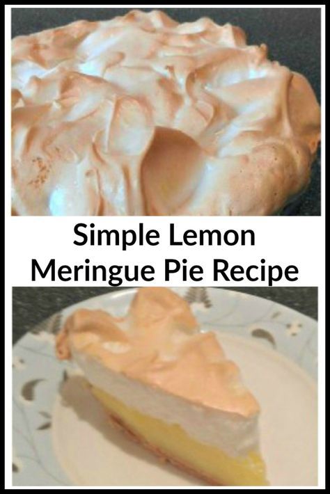 Lemon Meringue Pie Recipe Promise via @nycmominthecity Lemon Meringue Pie Easy, Best Lemon Meringue Pie, Lemon Meringue Pie Recipe, Lemon Meringue Cheesecake, Lemon Pie Recipe, Graham Cracker Recipes, Lemon Pie Filling, Meringue Pie Recipes, Easy Pie Recipes