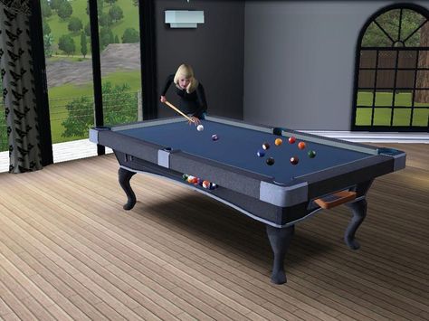 adonispluto's Side Pocket Pool Table Sims 4 Pool Table Cc, Sims 4 Pool Table, Sims 4 Table, Foosball Table, Foosball, Pool Table, The Sims Resource, Sims Resource, Sims 3