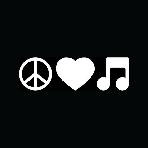 Peace Love Music tattoo ideas Peace Love Rock N Roll Tattoo, Peace Logo Wallpaper Hd, Peace Love Tattoo, Wallpaper Peace, Love Music Tattoo, Peace And Love Quotes, Rock N Roll Tattoo, Peace Sign Tattoos, Tumblr Girly Aesthetic 2013