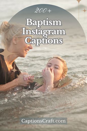 Baptism Instagram Captions: Discover the most captivating and inspiring quotes to elevate your baptism photos and share your joy with the world! Adult Baptism Quotes, Baptism Captions Instagram, Baptism Quotes Christian, Baptized Quotes Baptisms, Baptism Verses, Baptism Quotes, Baptism Pictures, Water Baptism, Adult Baptism