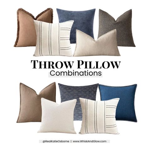 Throw pillow combinations