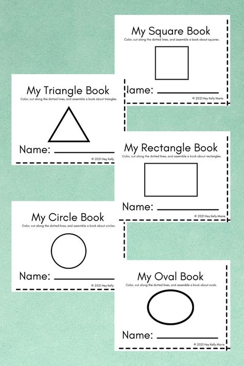 Free printable preschool shapes books for preschool and kindergarten kids to create. Shapes activity for kids to learn shapes and household objects that are shapes. #shapespreschool#shapesactivities# shapesforkids#shapesbooksforkids#preschoolprintableactivities#shapesbooksforpreschoolers Hands On Shape Activities Preschool, Kindergarten 2d Shape Activities, Shapes Books For Preschoolers, Free Art Activities For Preschool, Shape Of The Week Activities, How To Teach Shapes To Kindergarten, Shape Review Preschool Free Printables, My Shapes Book Free Printable, Preschool Shape Books